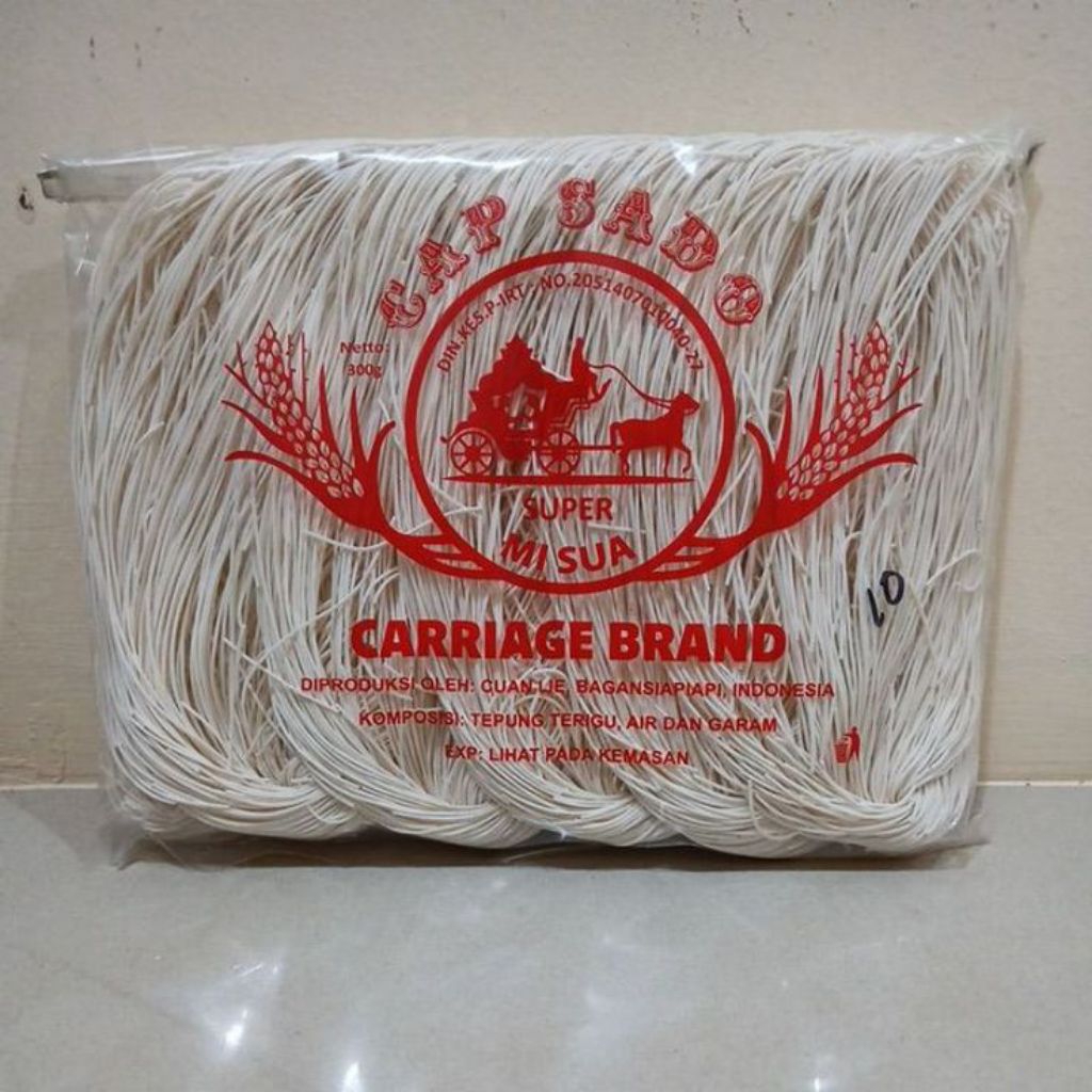 Mie Sua Sado Super - Mie Instan dengan Rasa Asli dan Lembut, 300gr