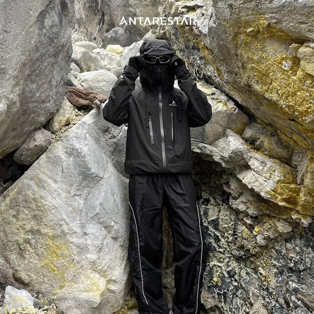 ANTARESTAR - Jaket Gorpcore Mandala Waterproof | Unisex Safety