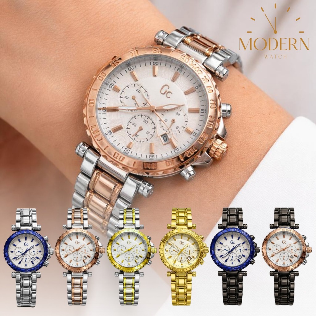 Jam Tangan Wanita Anti Air GC-5678 Tali Rantai Kekinian Jam Mewah Elegan Terbaru Branded Original Ce