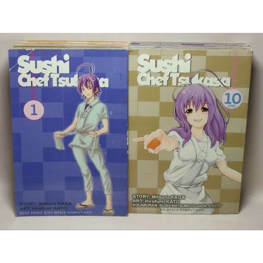 Komik Sushi Chef Tsukasa Cabutan