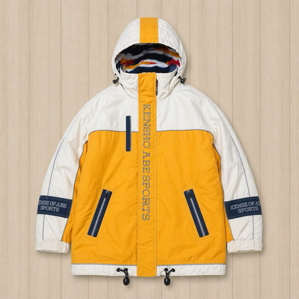 Kensho abe Japan Snowboard Jacket Yellow Original