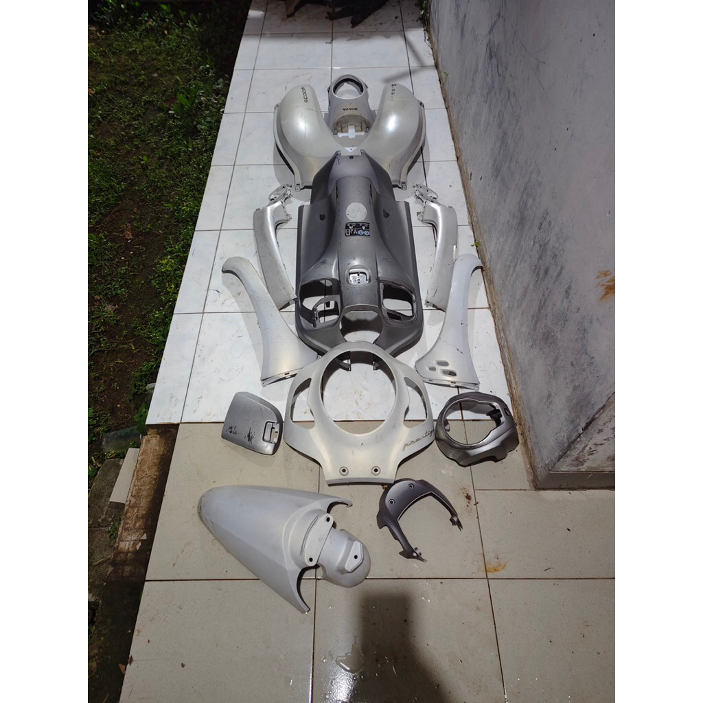 Body Ful Set Honda Scoopy K2F Second copota Bahan Repaint