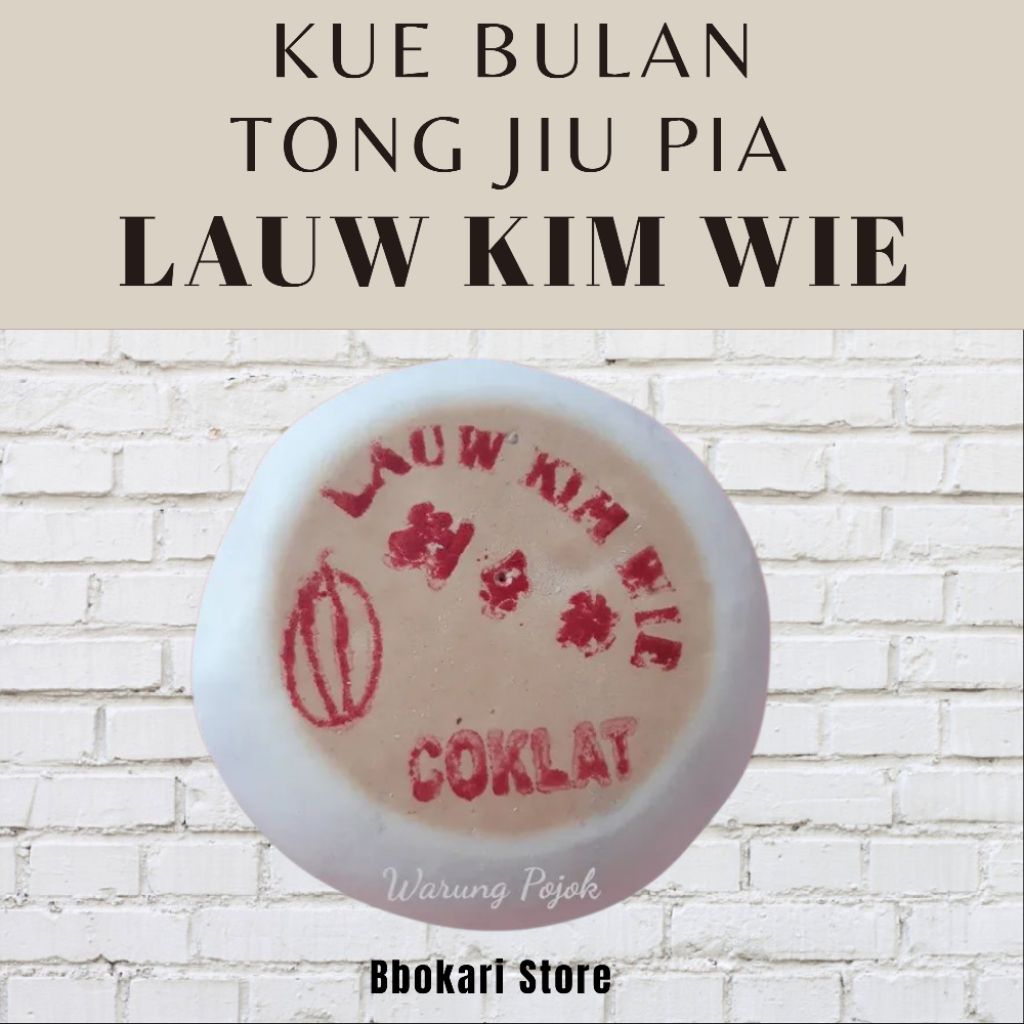 Kue Bulan Ny. Lauw (LAUW KIM WIE)/ Tong Jiu Pia Ny. Lauw /Mooncake