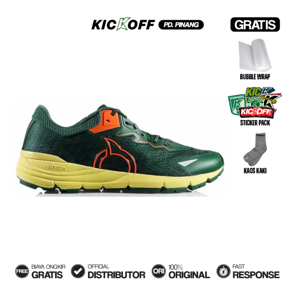 SEPATU TRAIL RUN ORTUSEIGHT / SEPATU LARI TRAIL ORTUSEIGHT SIERRA FREE KAOS KAKI