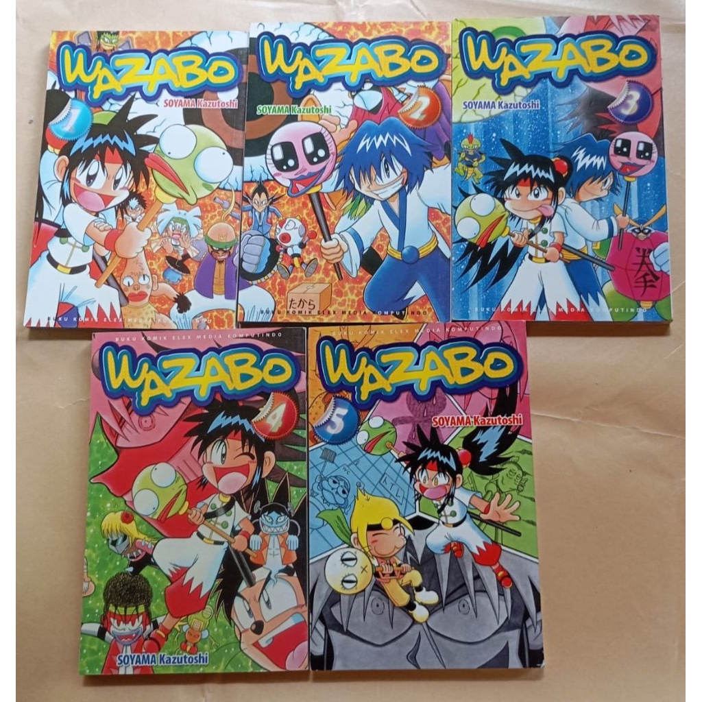 Komik Wazabo 1-5 Soyama Kazutoshi