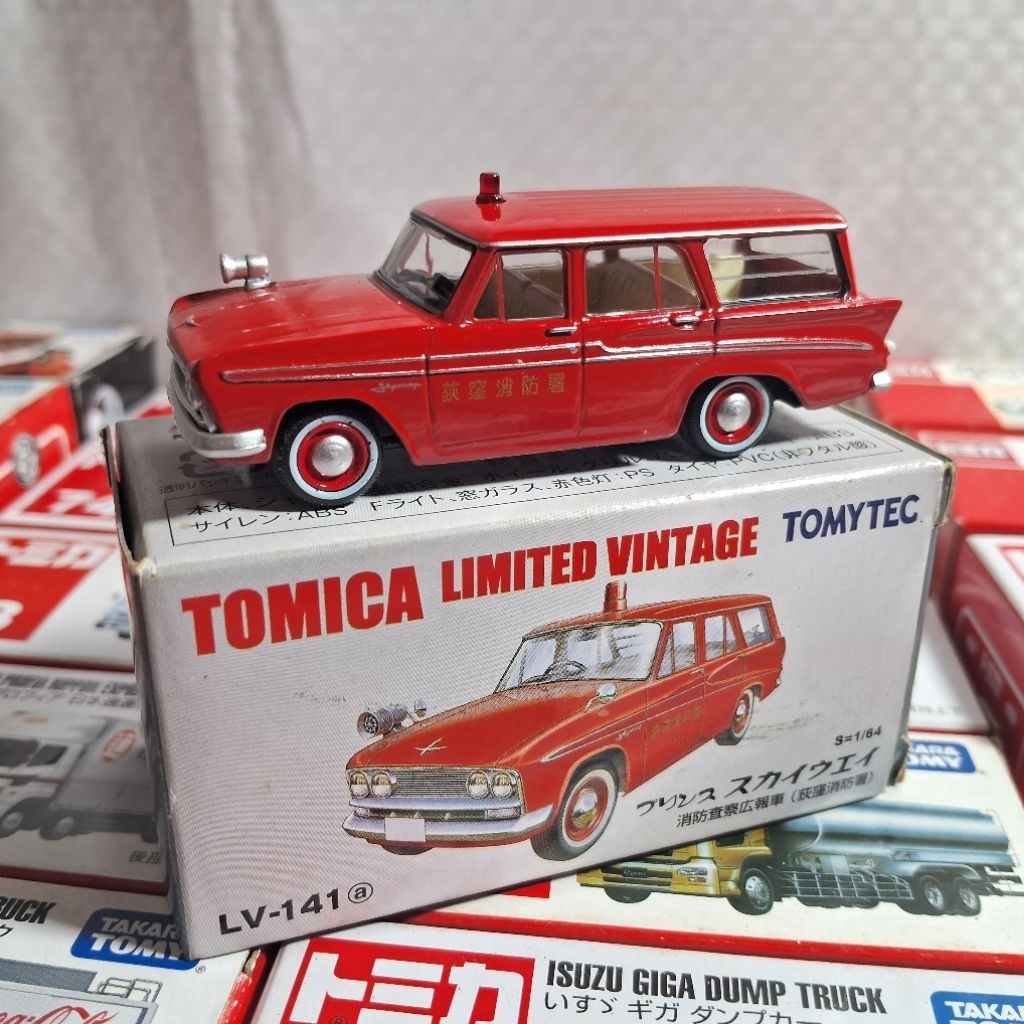 Diecast / Mainan / mobilan / Miniatur Tomica LV-141a PRINCE SKYWAY
