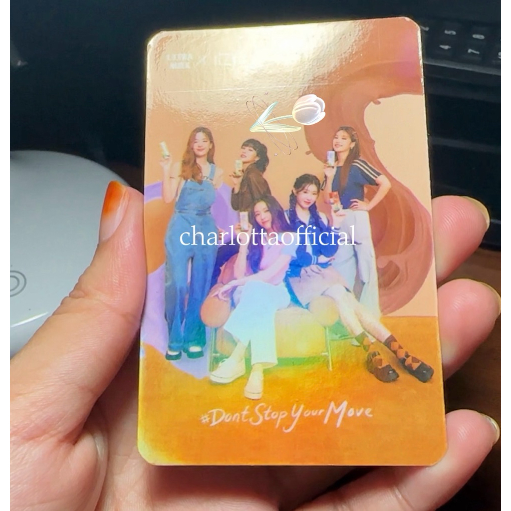 Photocard Itzy x Ultramilk