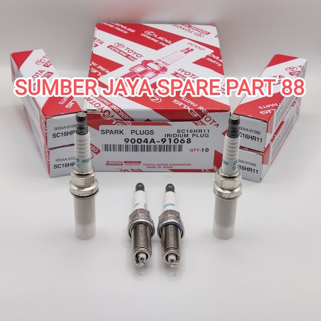 Busi Iridium 1Pc Xenia Grand New 2015-2021 / Xenia 2021 Keatas / Yaris 2016-2021 / Yaris 2021 Keatas