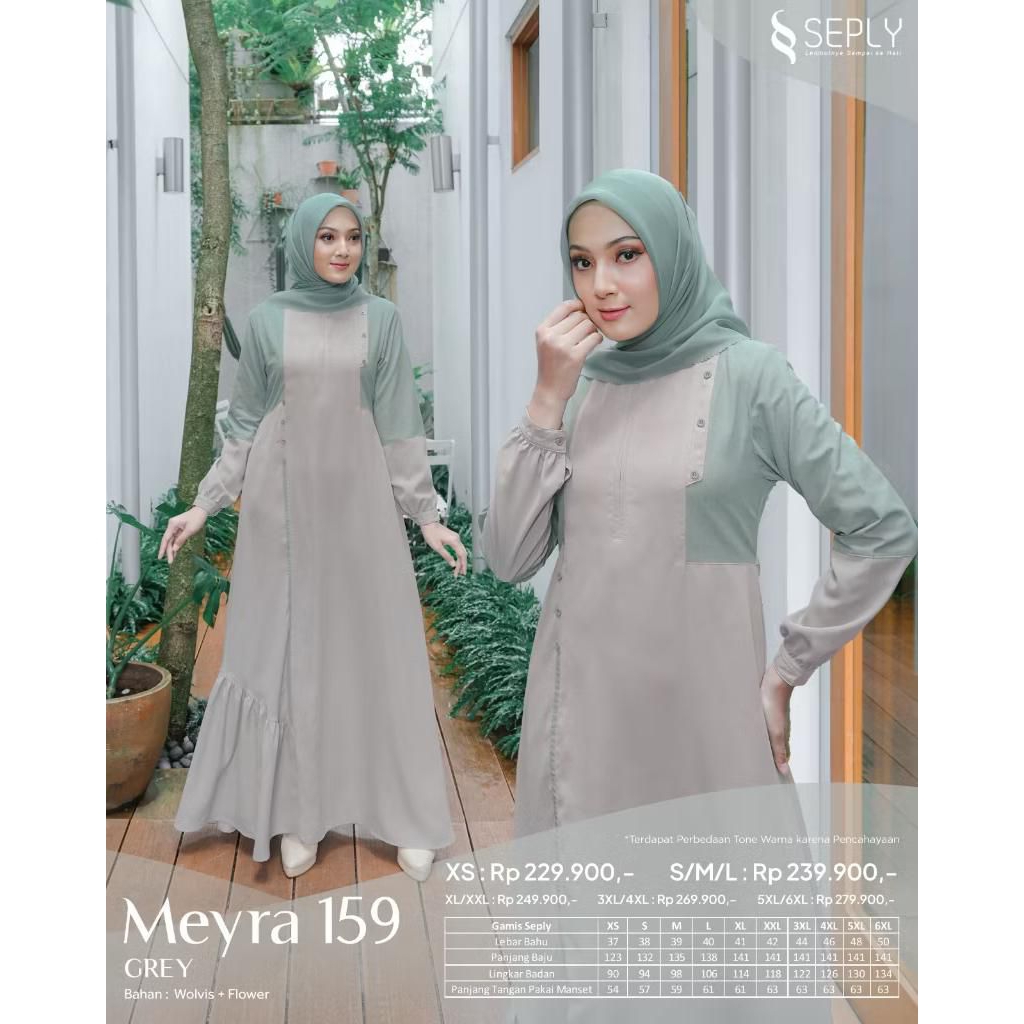 Gamis Seply Meyra 159