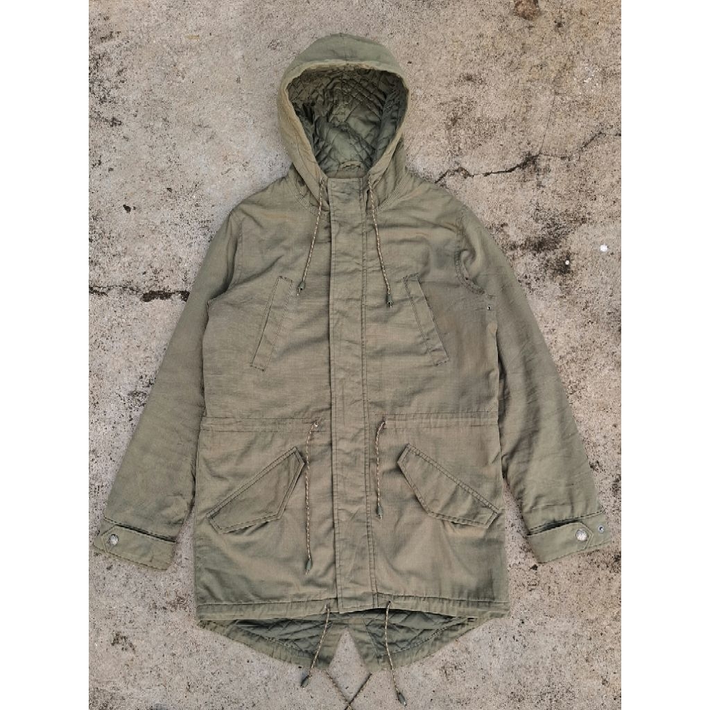 Levi's Parka/ Fishtail Jacket size L fit XL