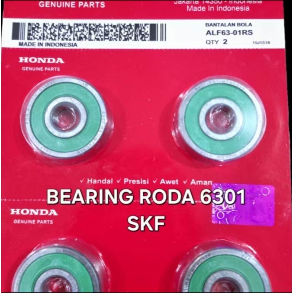 Bearing Roda 6301 SKF ALF6301RS