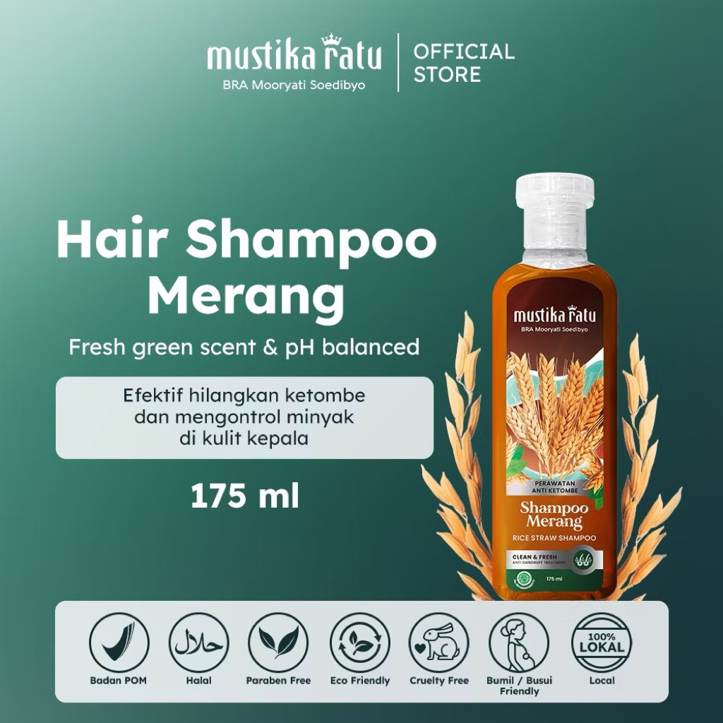 Mustika Ratu Shampoo Merang