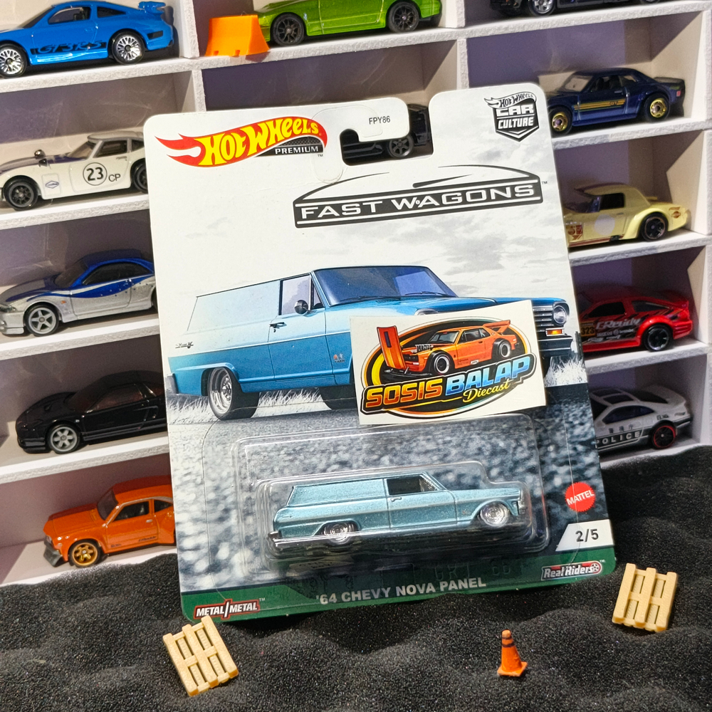 HOTWHEELS PREMIUM '64 CHEVY NOVA PANEL