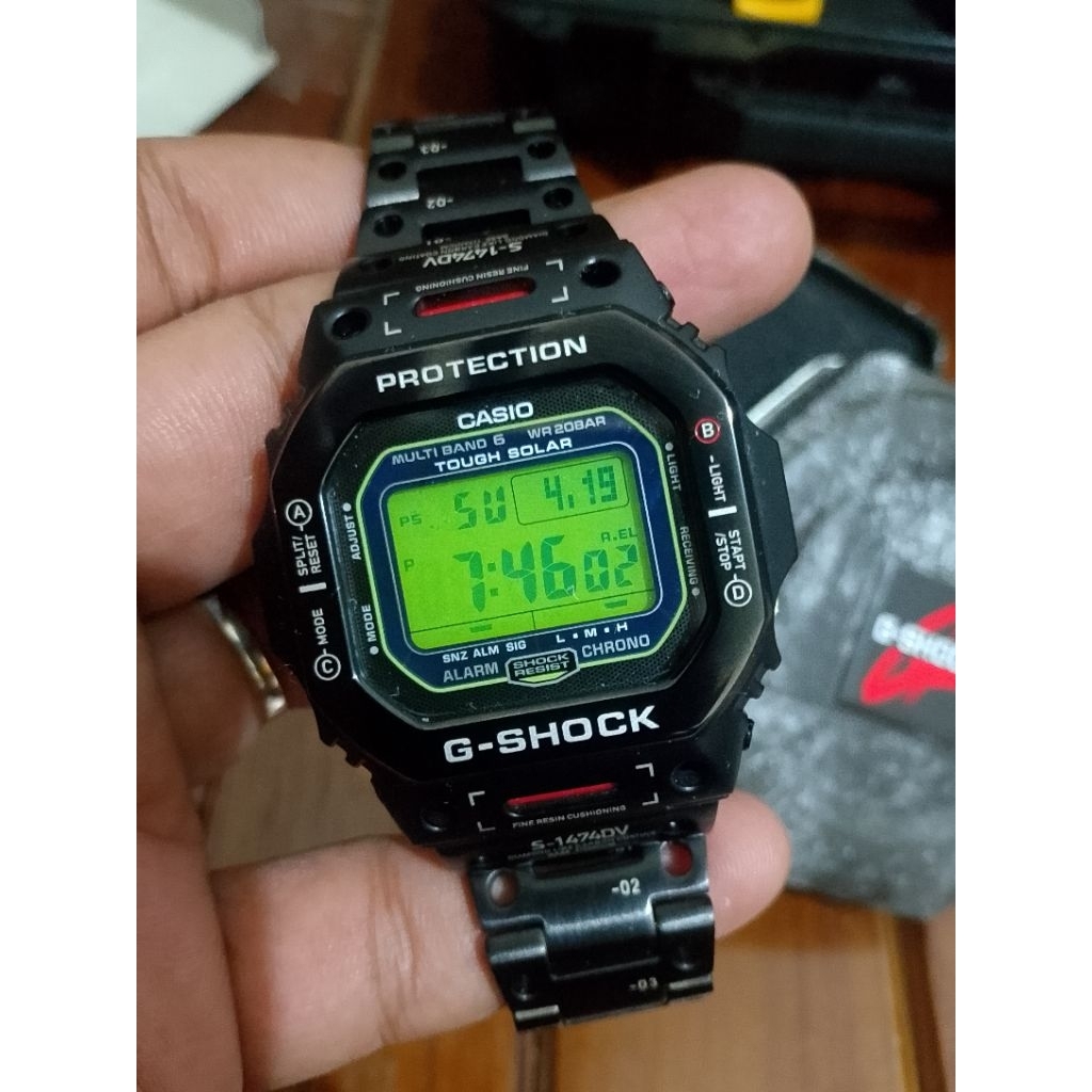 Casio G-Shock GW-M5610 Vintage Original Second | Rare | Shock Resist Water Resistance | Tough Solar 