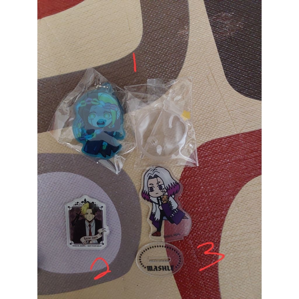 Official Merchandise Mashle Standee Finn Ames Block Rayne Ames Standee Abel Walker
