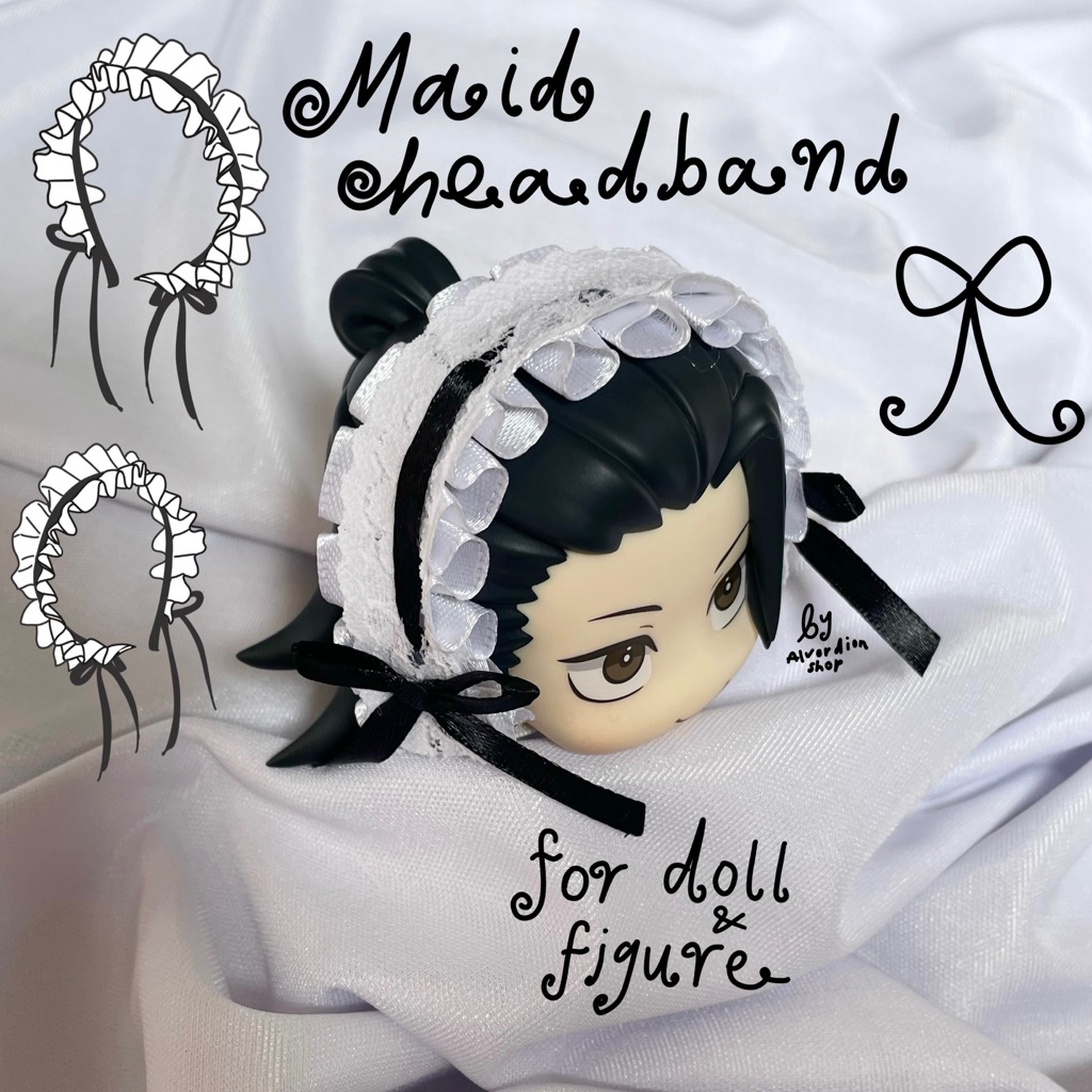 Maid Headband [for doll and figure]