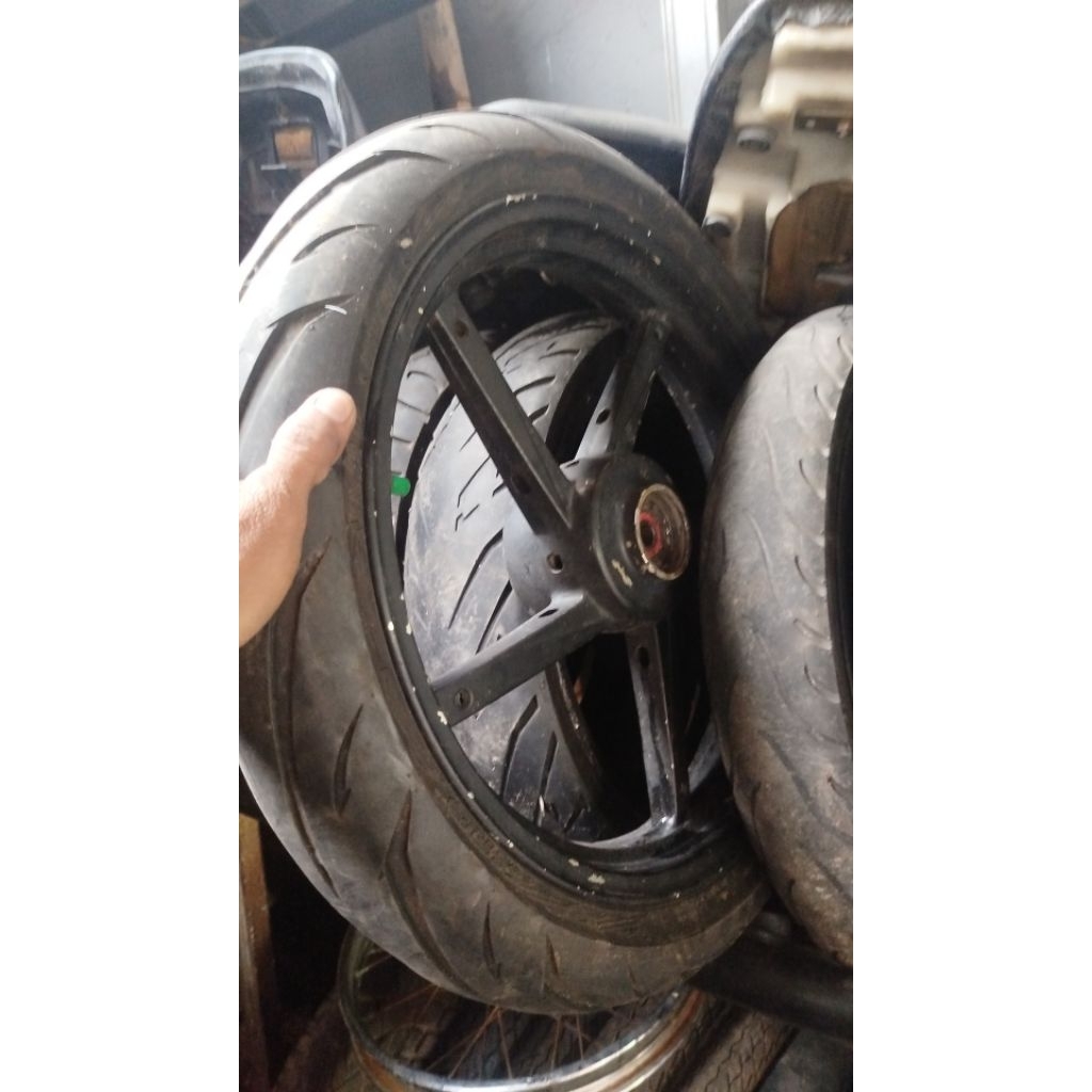 Velg Scorpio palng racing tapak lebar