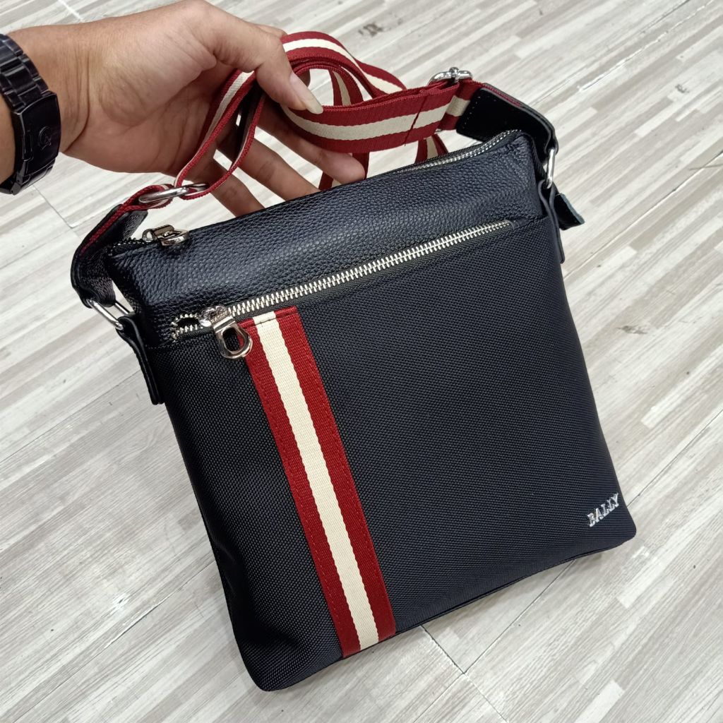 tas selempang Bally crossbody bag pria