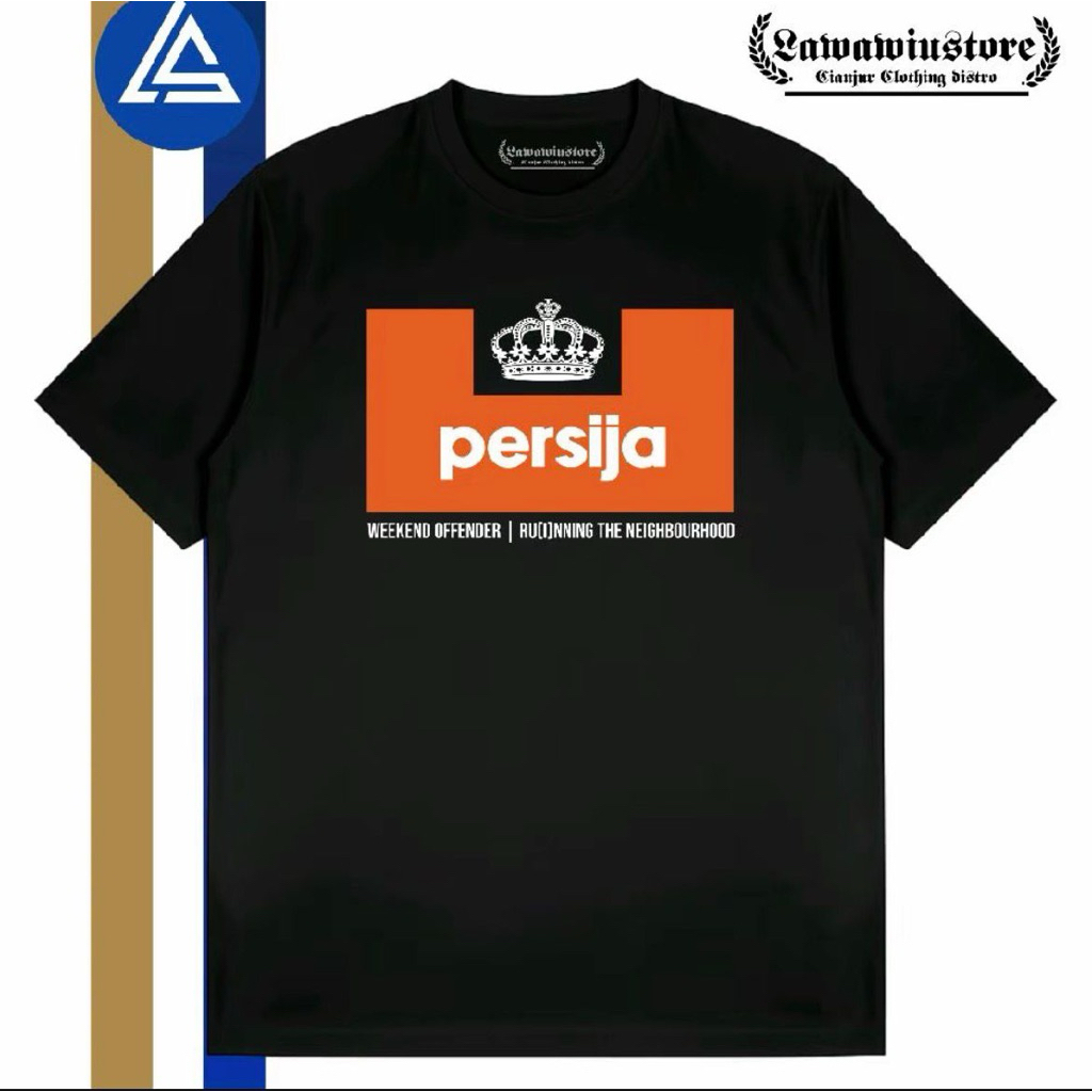 TSHIRT KAOS SUPORTER PERSIJA WEEKEND OFFENDER