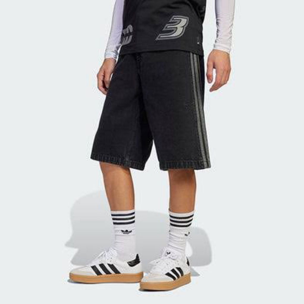celana pendek denim adicolor firebird