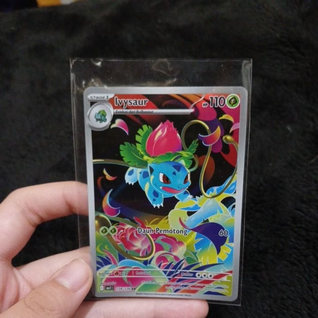 Ivysaur AR (128/126) TCG POKEMON INDONESIA