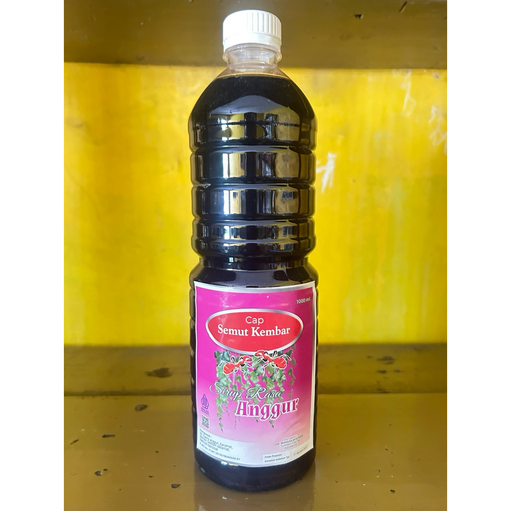sirup rasa anggur/sirup/sirup untuk jamu