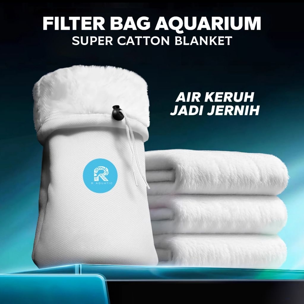 FILTER BAG AQUARIUM catton saringan air aquarium