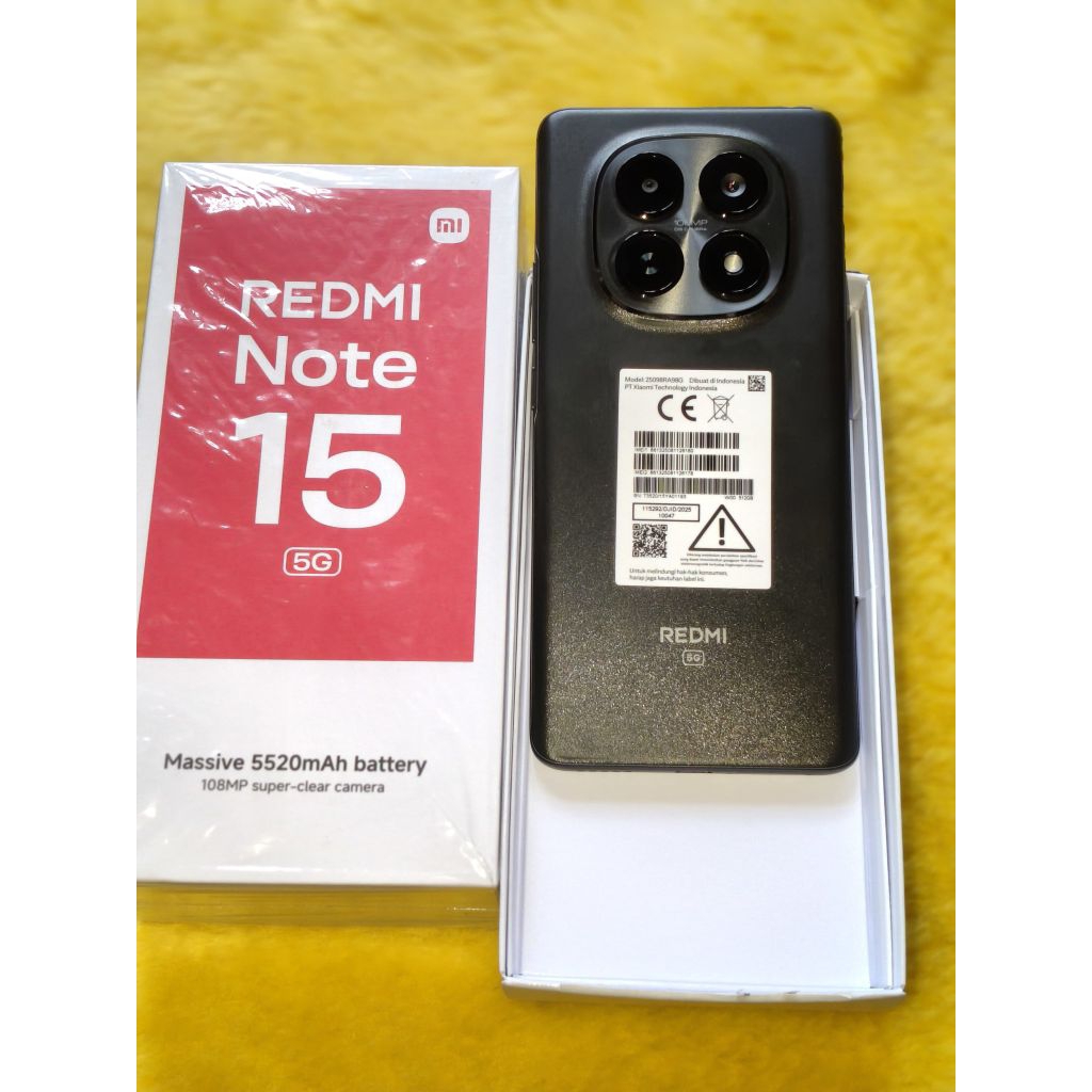 Redmi Note 15 (5G) Ram 12 | 512 GB