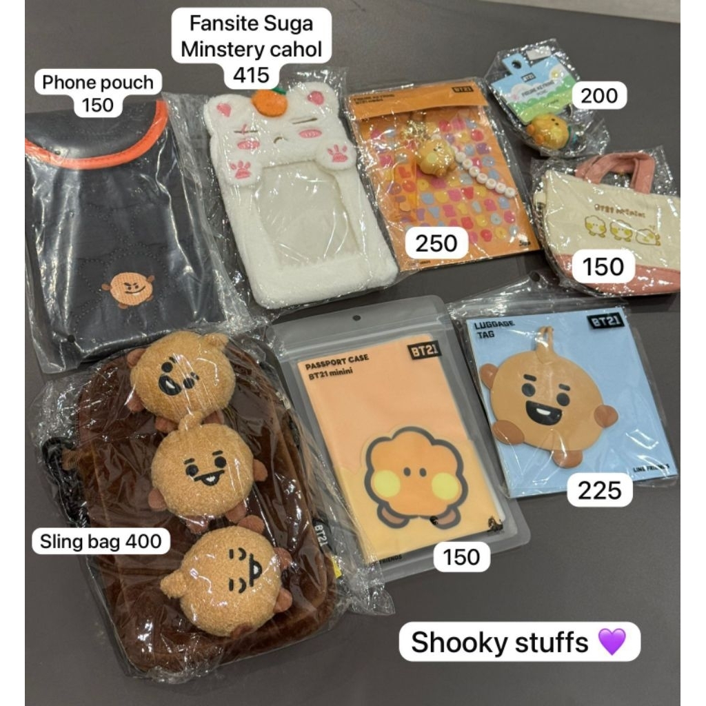 BTS BT21 OFFICIAL MERCH