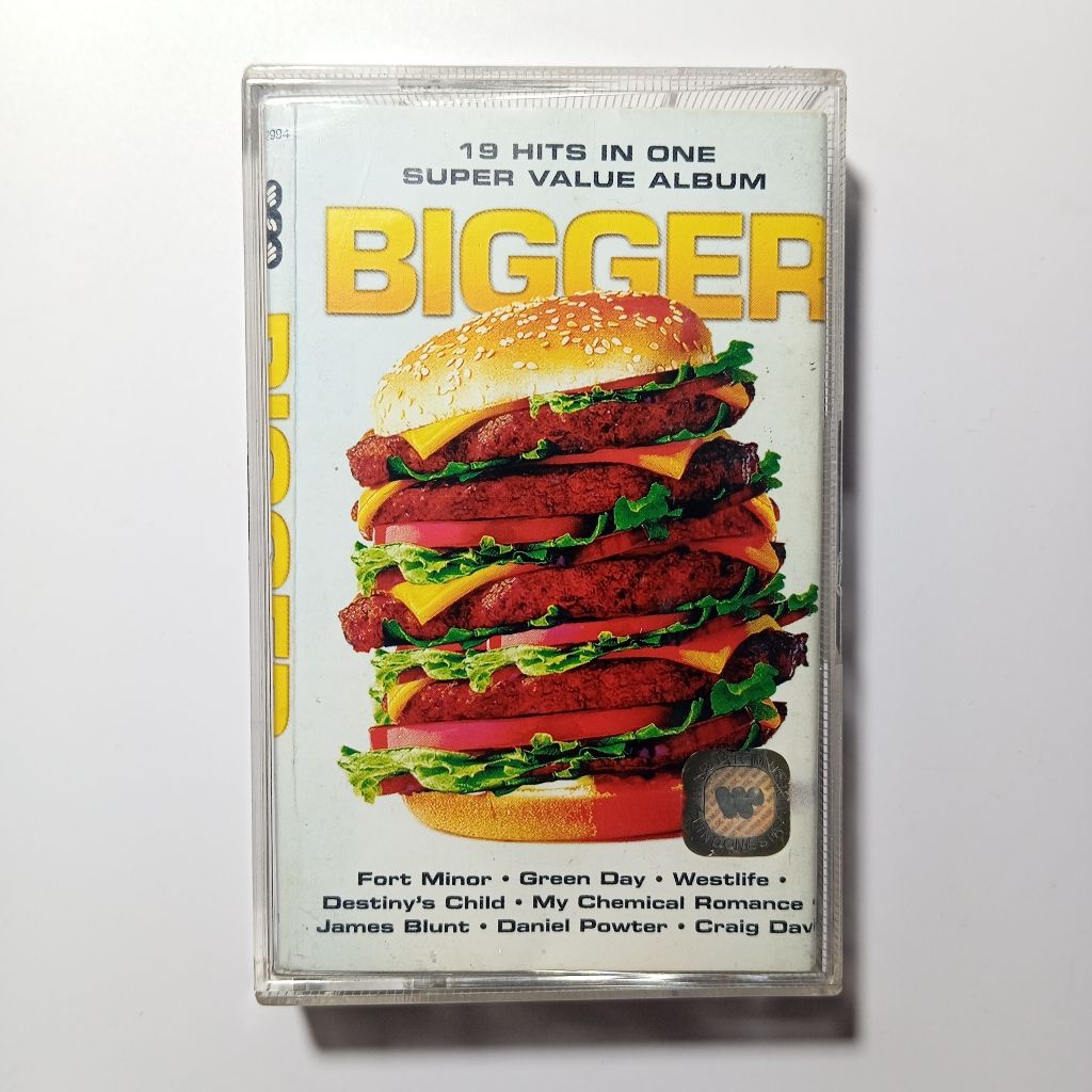 Kaset Big Rock 19 Of The Bigger Rock Hits Today (MCR, Panic at the disco,Radiohead, the killers)