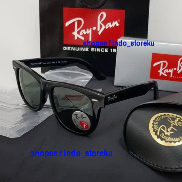 KACAMATA RAY-BAN WAYFARER POLARIZED RB2140