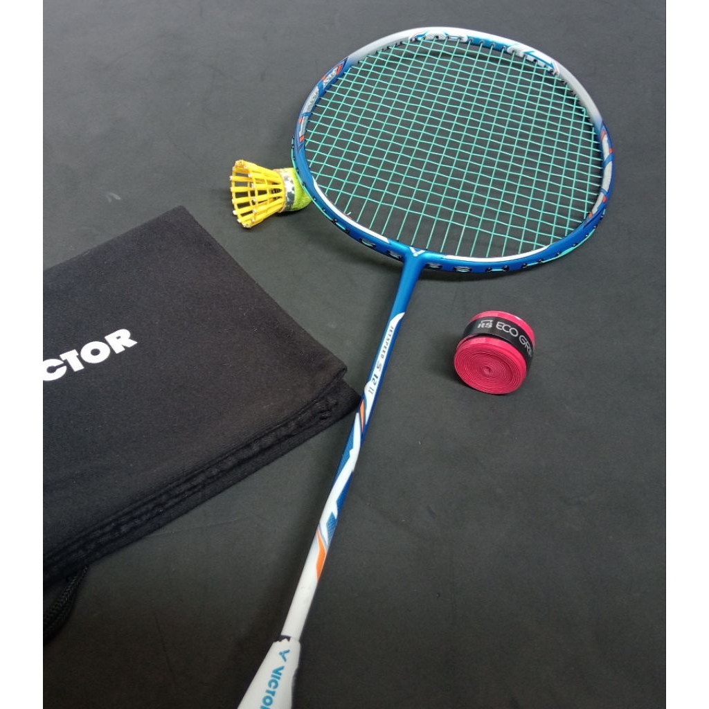 Raket badminton bulutangkis bekas second original victor jetspeed s12 gen 2