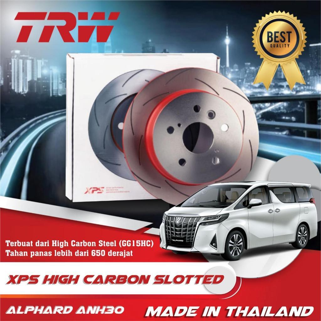 TRW XPS Slotted PERFORMANCE Disc Brake Rotor Brembo Alphard ANH30