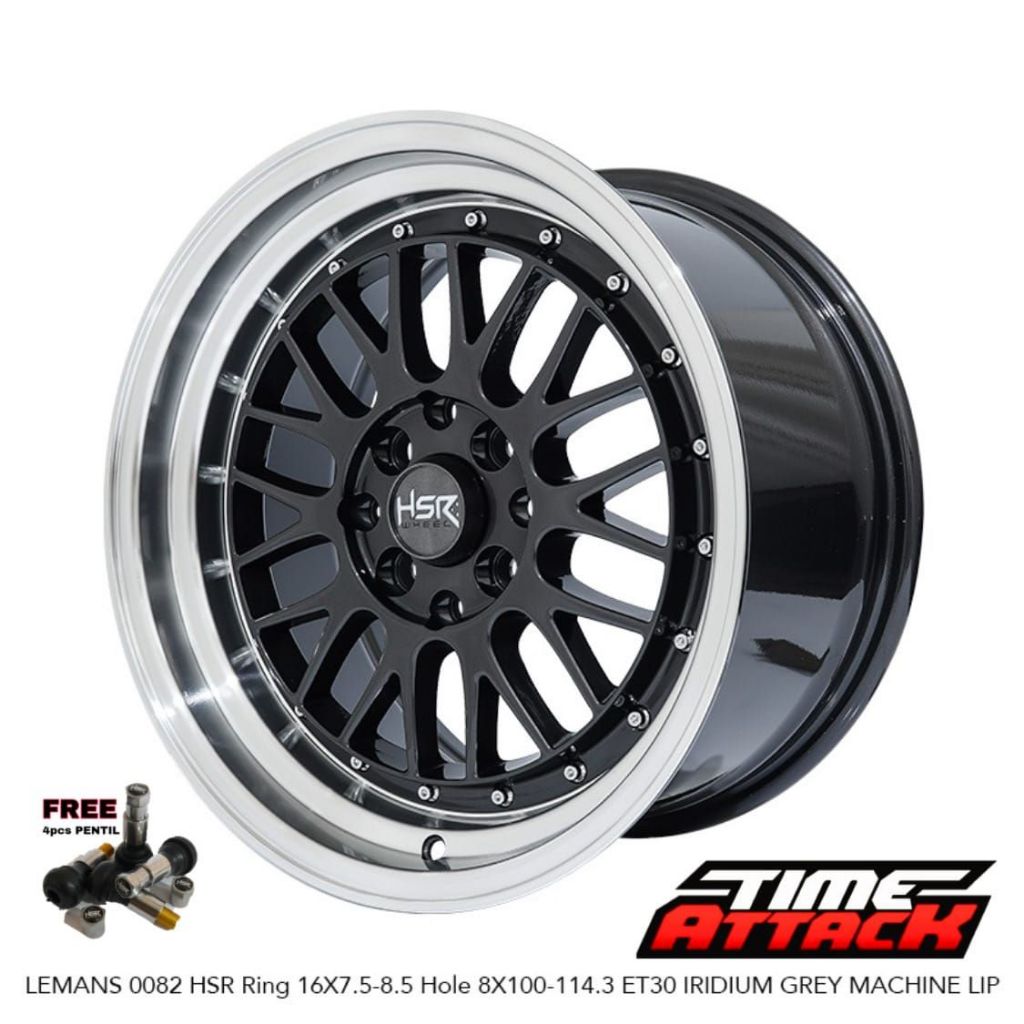 Velg Mobil City Hatchback R16 HSR Wheel Lemans Velg HSR Ring 16