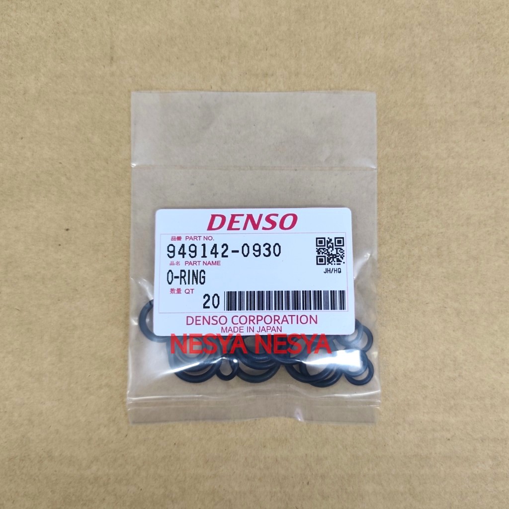 20 PCS BUAH BIJI Seal Sil O-Ring O Ring Oring LENGKAP SATU SET untuk Koneksi Selang Pipa AC Mobil To