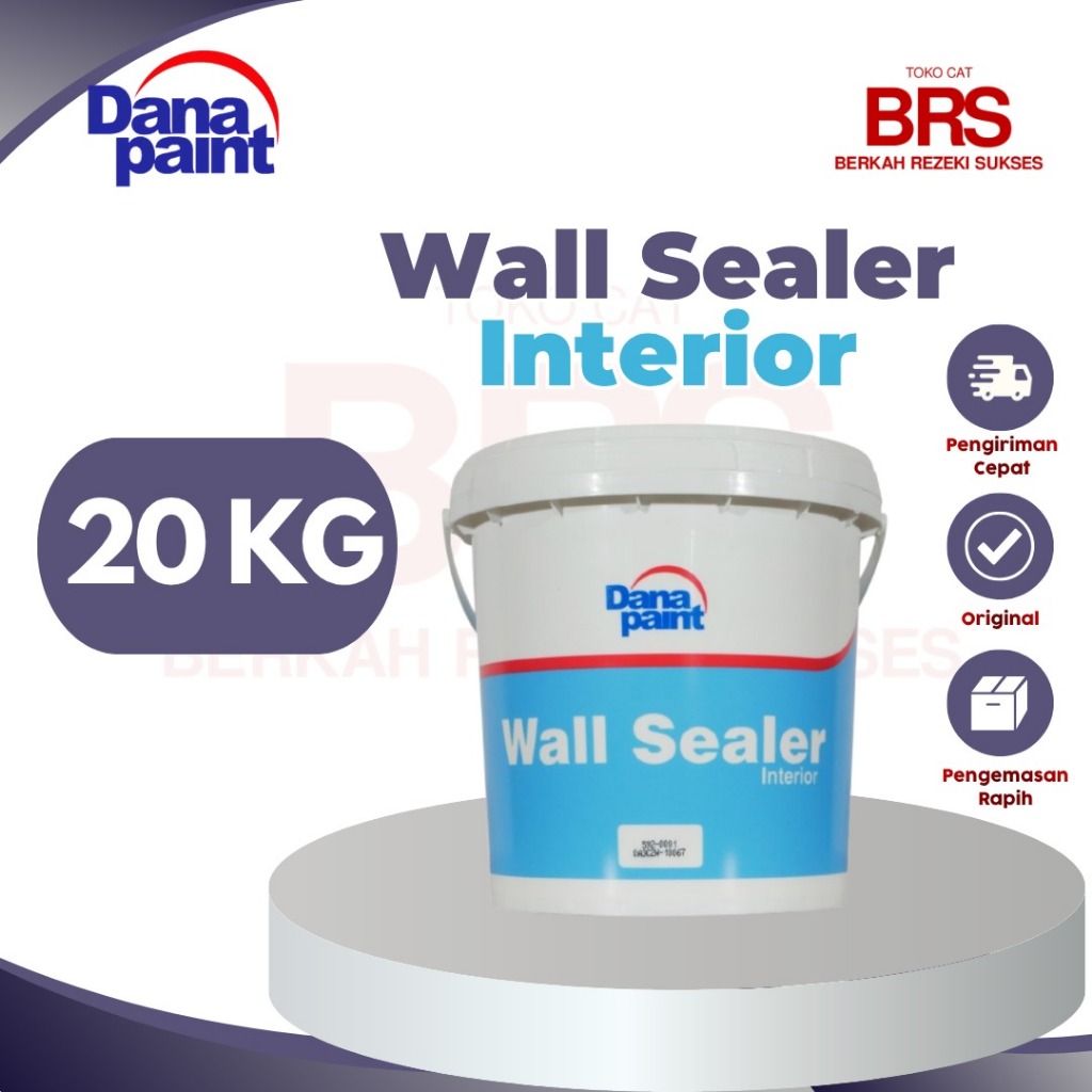 Danapaint Wall Sealer Interior 20kg (Pail) - Cat Dasar Tembok Anti Alkali