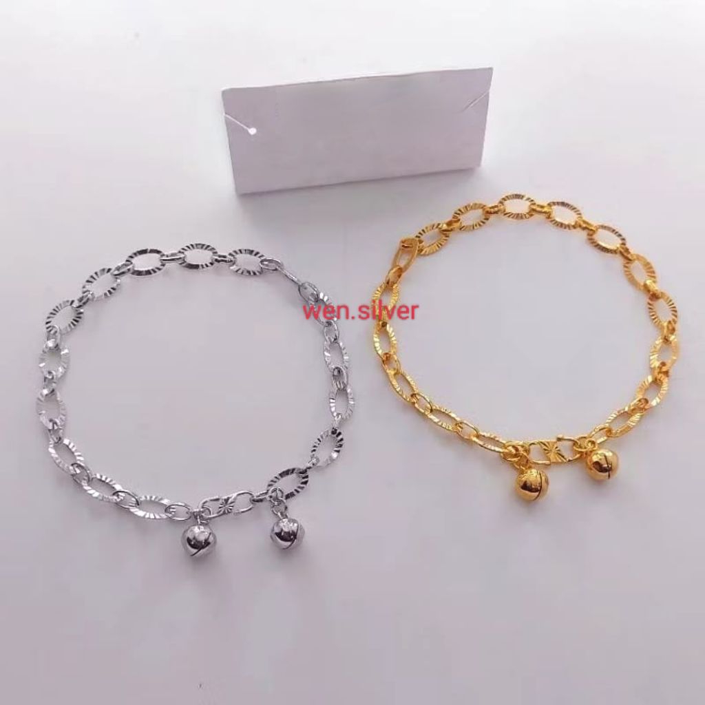 Gelang Rantai Dewasa Perak 925 Asli