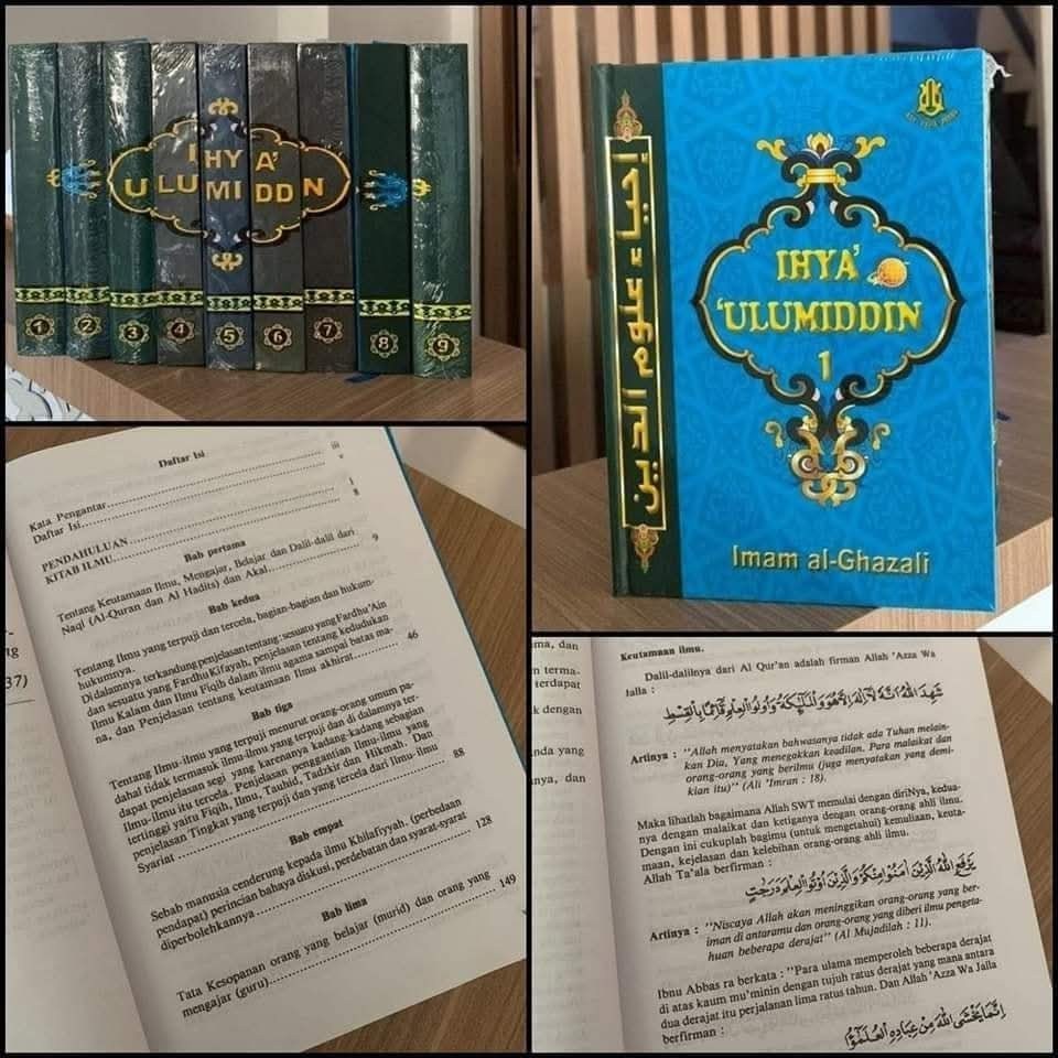 Satuset Terjemah Ihya Ulumudin 1 - 9 karya Imam Al Ghozali