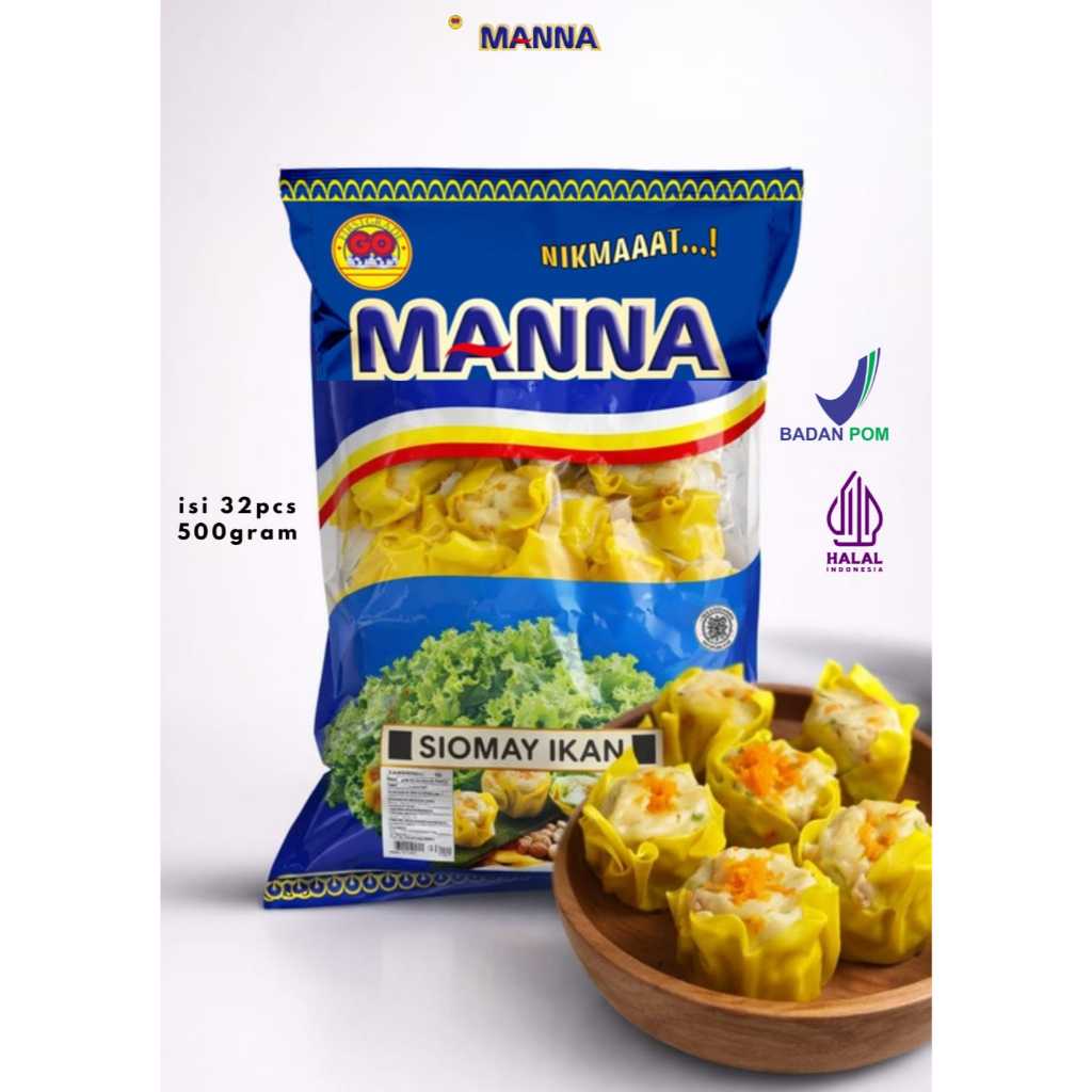 [FROZEN FOOD GOMANNA] DIMSUM FROZEN ISI 24 (500GR) SIOMAY IKAN MAKANAN INSTAN FROZENFOOD BPOM HALAL