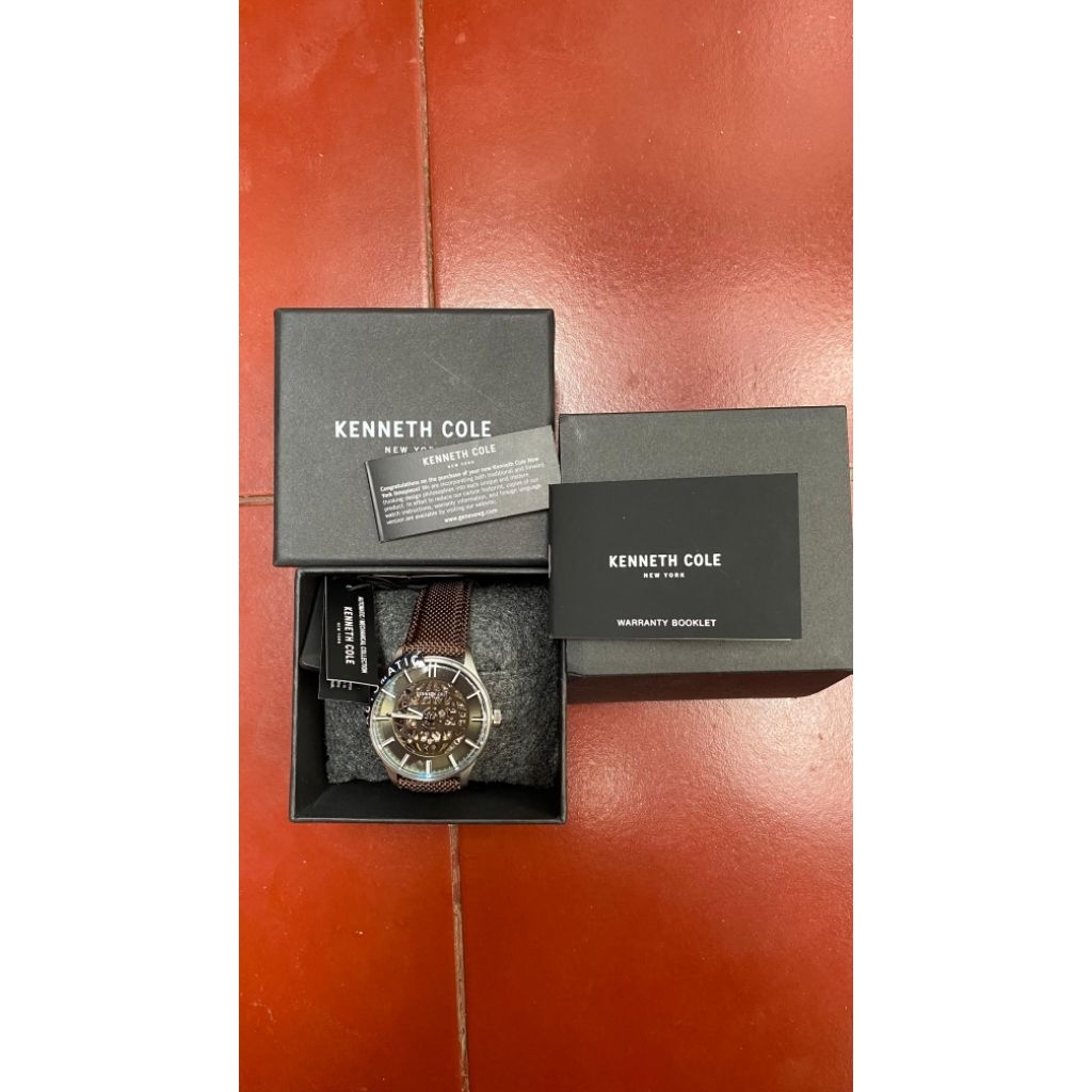 Kenneth Cole Automatic Jam Tangan Pria Original
