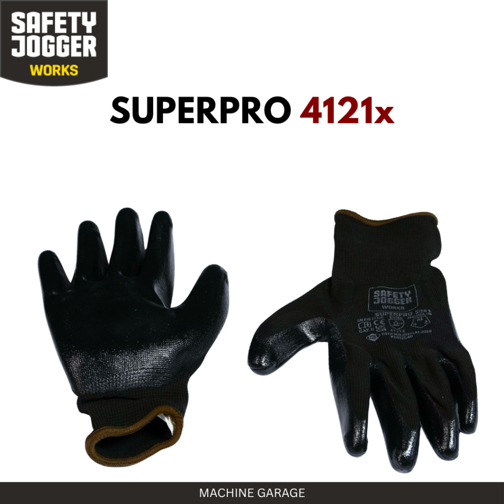 Sarung tangan poliester SUPERPRO 4121X Safety Jogger SUPERPRO