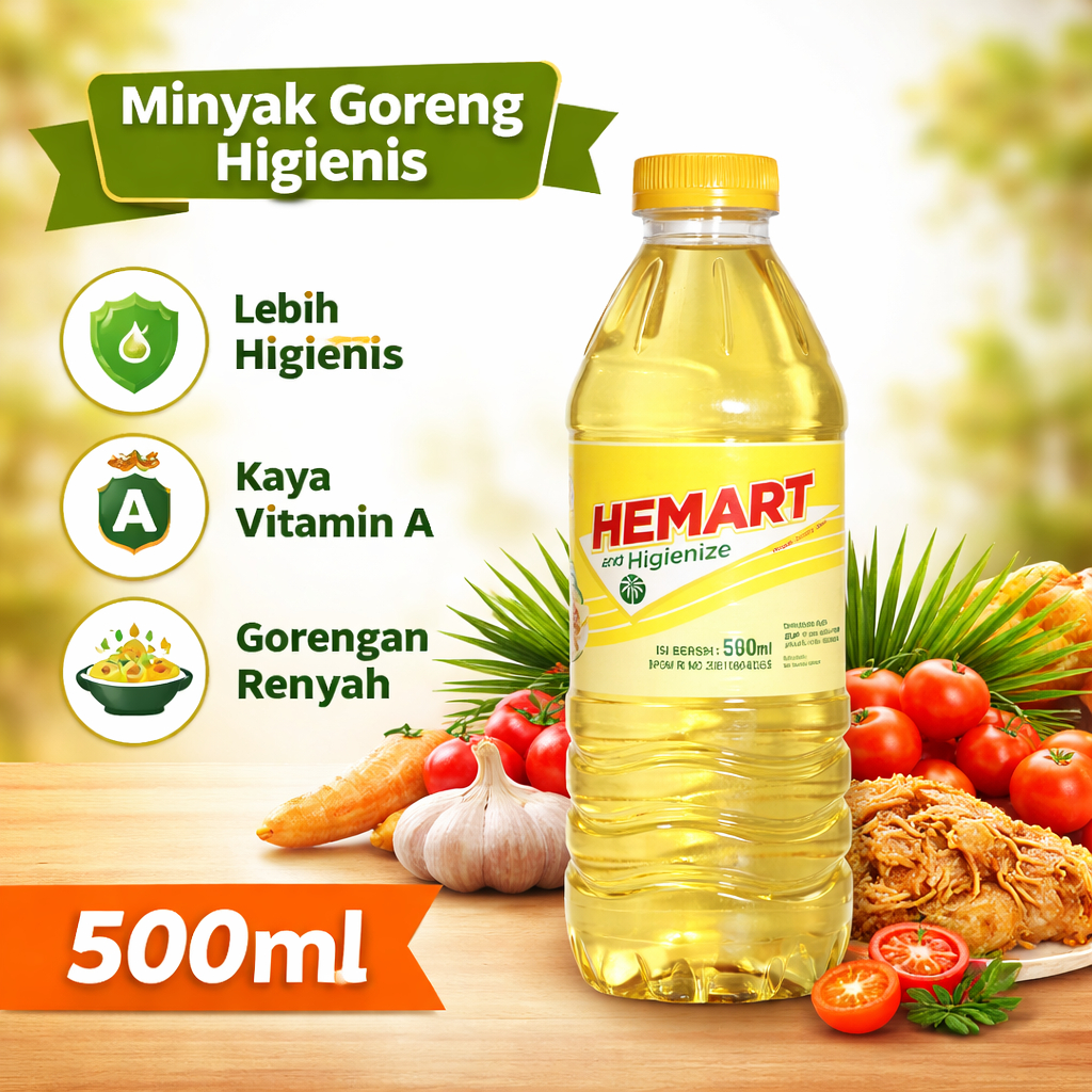 Minyak Goreng Hemart 500ML