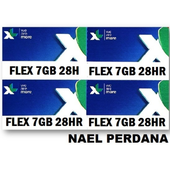 VOUCHER XL FLEX 7GB 28HARI