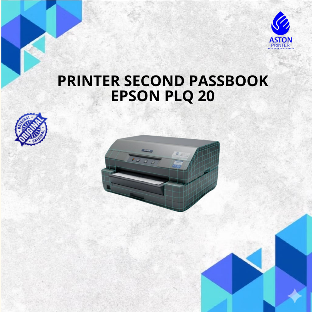 printer second passbook epson plq 20
