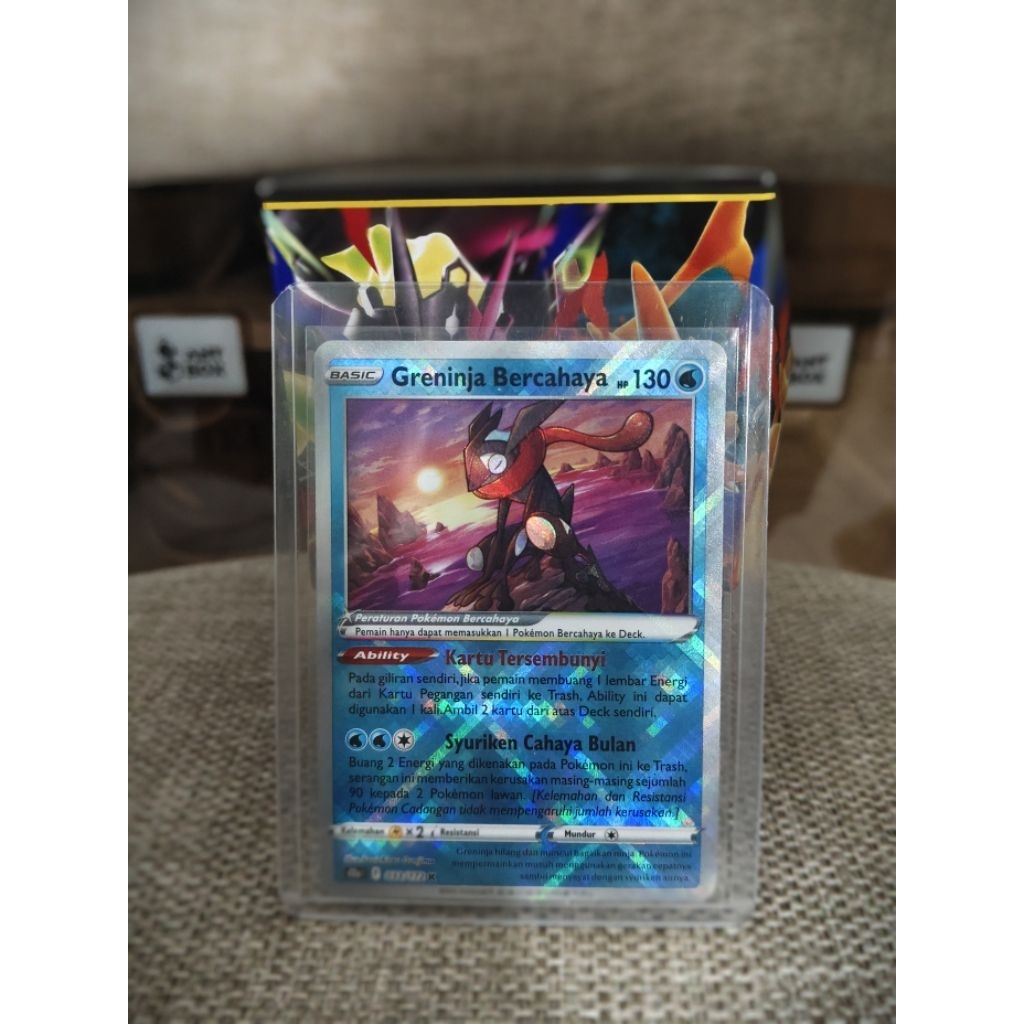 Kartu Pokemon Greninja Bercahaya