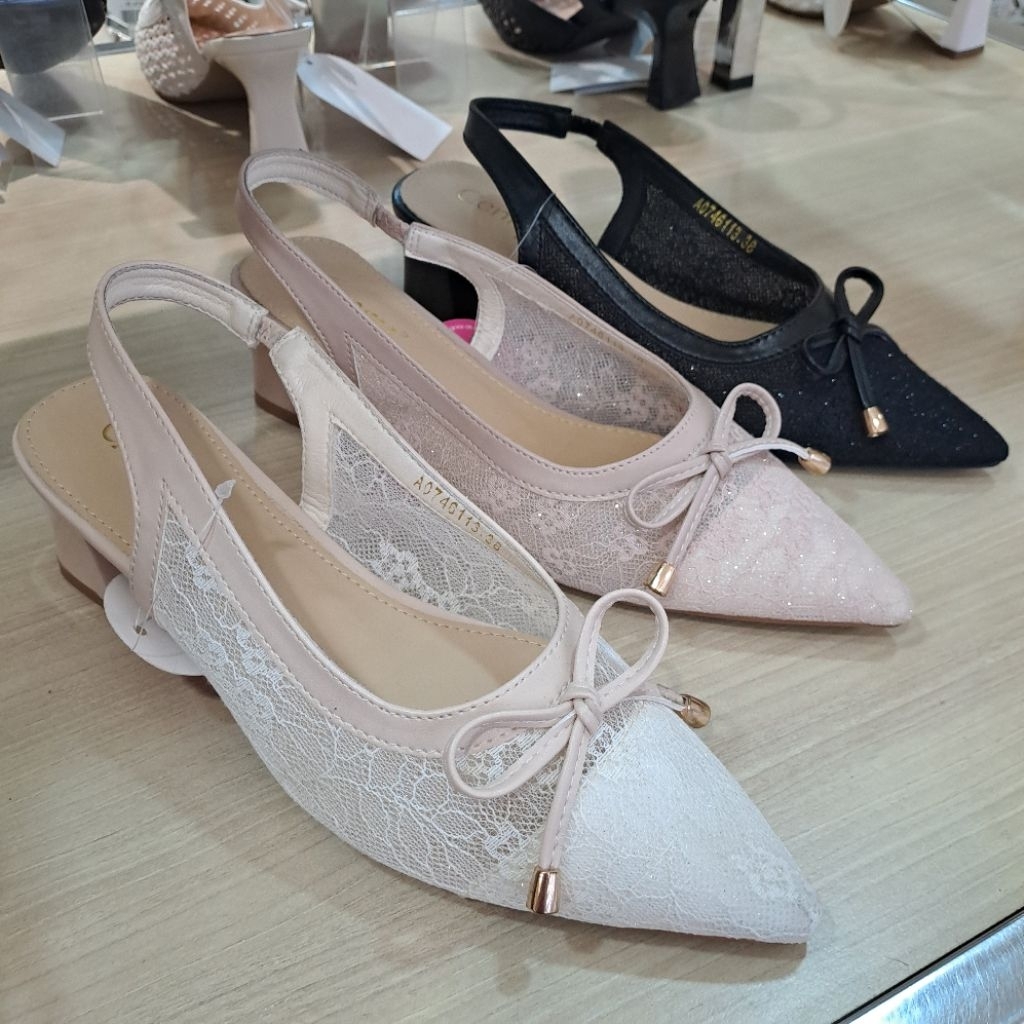 Genny  sepatu sandal wanita hak 5 cm
