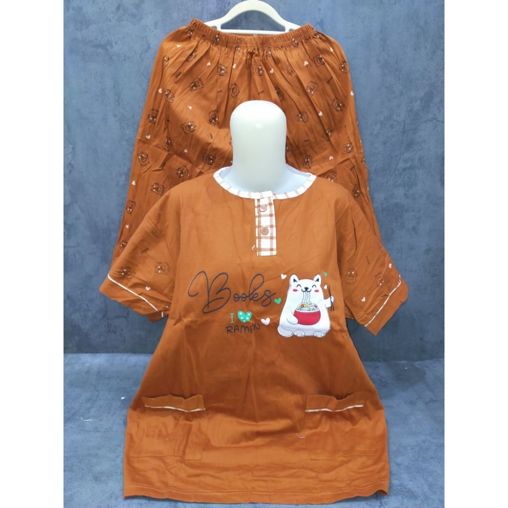 baju tidur kulot Tessa ld 116 / 3/4 jumbo
