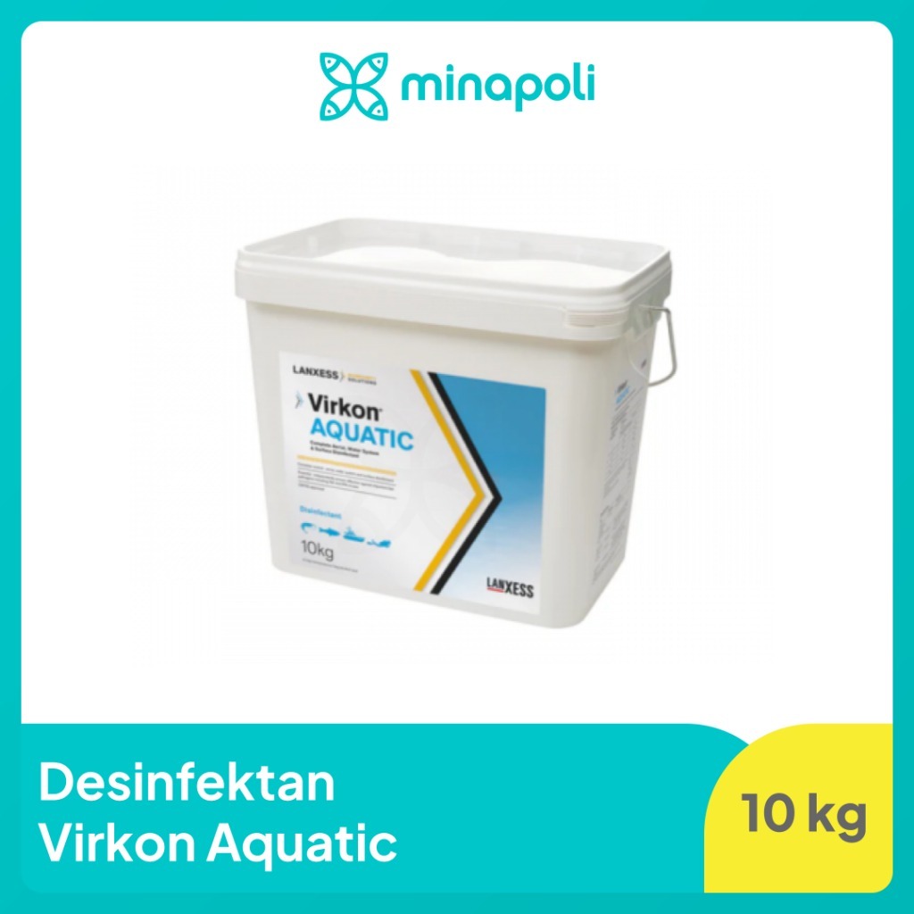 Desinfektan Virkon Aquatic kemasan 10 kg