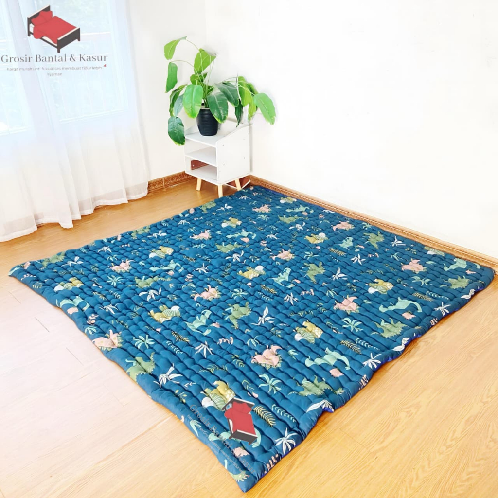 Kasur Lantai Palembang Full Motif 180 x 200 Cm Kasur Lantai Jumbo Muat 4 Orang