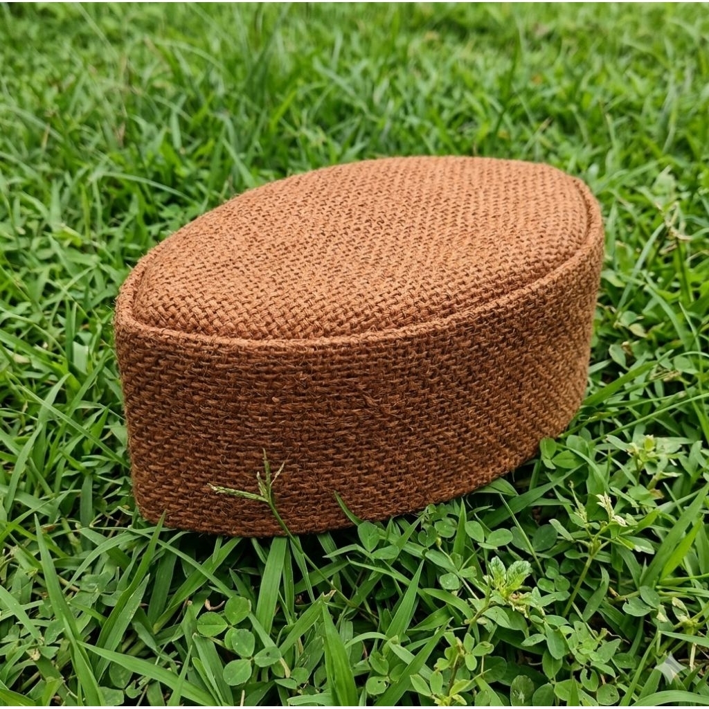 peci songkok kopeah karung goni tinggi 8 cm
